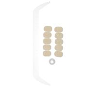 FRCOLOR Outil De Mesure Des Sourcils Acrylique Pochoir De Dessin Pour Sourcils Symétriques Règle Équilibre Réutilisable Pour Maquillage Et Esthétisme