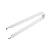 FRCOLOR Outil Extracteur de Puces Ci Forme U Blanc, Pince Extractrice Isolée à Poignée Vinyle, Outil Multifonction pour Composants Électroniques, Usage Professionnel et Domestique,