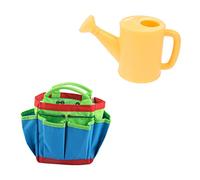 FRCOLOR Outils de Jardinage pour Garçon Fille avec Arrosoir et Sac Panier à Fleurs et Sécurisé pour Activités de Plantation et