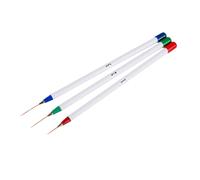 FRCOLOR Outils de Nail Art pour Manucure Kit de Stylos pour Nail Art Pinceaux Décalcomanies Et Rayures pour Un Usage Domestique