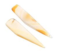 FRCOLOR Outils De Polissage En Agate Pour Bijoux, Couteau D'entretien De Bijoux, 2 Pièces 7 Cm, Matériau Agate, Kit Compact Pour Bagues Et Bracelets