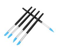 FRCOLOR Outils pour argile 5 pièces Outils de bricolage pour l'argile multi-usage stylo à modeler plastique et silicone pour modelage d'argile et sculpture sur argile pour débutants