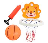 FRCOLOR Panier de Basket Mural Garçon Fille Intérieur sans Perçage Jeu Suspendu Porte Installation Facile Tableau Cartoon Développement Coordination Main-œil