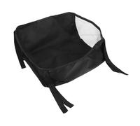 FRCOLOR Panier De Rangement Inférieur Poussette Pour Bébé, Organiseur Sous Poussette Noir Petit Modèle, Pliable Et Pratique Pour Sorties, Courses Et Voyages, Accessoire Léger Et Robuste