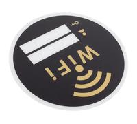 FRCOLOR Panneau Mural en Acrylique Wi-fi 20x20 Cm, Panneau Acrylique Rappel Mot de Passe, Plaque Code Wi-fi pour Maison, Hôtels et Lieux Publics, Affiche Murale Réseau sans Fil