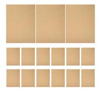 FRCOLOR Papier Braille Carton 15 Feuilles Vierges Kaki 24 X 30 Cm Compatible Tablettes 4 et 9 Lignes Apprentissage Braille pour Personnes Malvoyantes Fournitures D'écriture