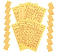 FRCOLOR Papier Jaune Sacré pour Culte des Ancêtres 900 Feuilles Papier De Parfum Ancestral Combustion Funérailles Rituel Respect