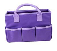 FRCOLOR Paquet à Main De Rangement Multifonction Violet Moyen Pratique pour Enseignants Et Garde D'garçon Et Filles Usage Quotidien Pochette pour Outils D'élagage Et Maquillage