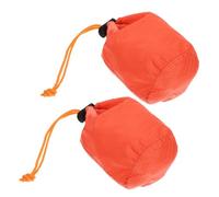 FRCOLOR Paquet de Rangement Étanche 2pcs pour Paquet de Couchage en Nylon Isolation Thermique, Léger et Portable Couleur Aléatoire pour Camping et Activités de Plein