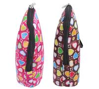 FRCOLOR Paquet Isotherme pour Biberon 2Pcs en Polyester Isolation Thermique et Attache Poignet, Voyages Randonnée