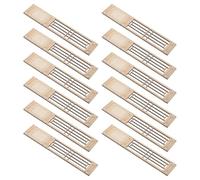 FRCOLOR Paravent Miniature en Bois Ajouré 20 Pcs pour Maison de Poupée Décoration Salon Miniature Accessoire Décoratif Solide et Léger pour Diorama et Maison Japonaise