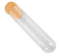 FRCOLOR Passoire à Thé Domestique en Verre Borosilicaté de Tube à Essai, Infuseur à Thé Fin Filtrabilité, pour Présent