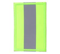 FRCOLOR Patch Bande Haute Visibilité de Sécurité en Nylon Autocollant Réfléchissant Utilisation Polyvalente et Solide pour Équipements de Chien et Paquet à Dos pour Activités Nocturnes