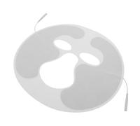 FRCOLOR Patchs Électrostimulation Visage En Tissu Non Tissé 2.0mm 2 Unités Auto-adhésifs Réutilisables Compatibles Massage Acupuncture Usage Professionnel Et Domicile