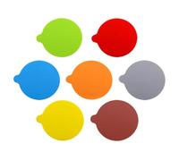 FRCOLOR Patins en Silicone Antidérapants Multifonction 7 Pièces pour Ouvrir Bocaux et Bouteilles Isolation Thermique, Accessoires Pratiques Cuisine