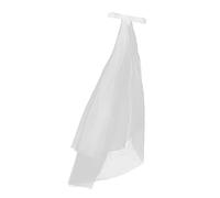 FRCOLOR peigne à cheveux arc accessoires de cheveux floraux nuptiale de perles robe mariée chic robe de mariée accessoire de voile de mariée voile de nœud décoratif Polyester) blanche
