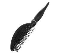 FRCOLOR Peigne à Cheveux Creux Peigne De Volume Peigne Pour Cuir Chevelu Peigne De Massage Brosse à Cheveux Démêlante Peigne à Lisser En Peigne De Coupe De Cheveux Black