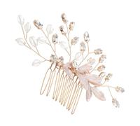 FRCOLOR Peigne à Cheveux De Mariée Accessoires Pour Cheveux Formels Peigne Avec Décoratif Fait Main Pour Mariée Accessoires De Coiffure