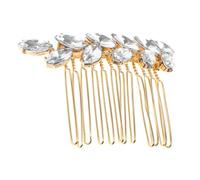 FRCOLOR Peigne à Cheveux De Mariée Avec Pince Latérale Accessoire De Coiffure Pour Femme Décoration De Cheveux Pour Mariage Et Occasions Spéciales