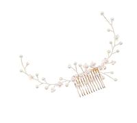 FRCOLOR Peigne à Cheveux Fait Main Couronne Pour Mariée Accessoire De Mariage Délicat Et Chic