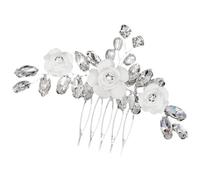 FRCOLOR Peigne à Cheveux Floral pour Femme Bandeau de Mariée Ensemble D'accessoires pour Cheveux de Mariage