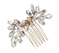 FRCOLOR Peigne à Cheveux Latéral Pour Mariée Épingle Avec Accessoire De Coiffure Brillant Pour Mariage