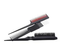 FRCOLOR Peigne à Dents Larges pour Femmes et Hommes Séparations et Mèches Coiffure Facile à Domicile ou Salon