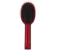 FRCOLOR Peigne Boîte de Rangement Multifonction en Plastique Rouge Petit Peigne Creux Portable Compartiment Secret pour Rangement Sécurisé pour Voyage et Usage Quotidien