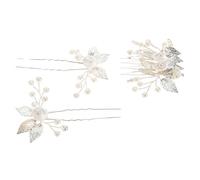 FRCOLOR Peigne Cheveux Mariage Accessoires Coiffure Mariée Peigne Fleurs Alliage Baguettes Cheveux Fête