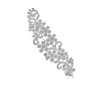 FRCOLOR Peigne Cheveux Mariage Brillant Accessoire Cheveux Femme Élégant Peigne Décoratif avec Cristaux pour Coiffure de Mariée Confortable et Stable