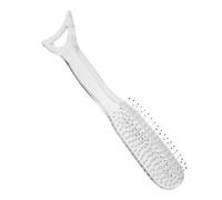 FRCOLOR Peigne de Cheveux Sirène Brosse de Massage pour Chevelu Outil de Démêlage Antistatique Design Plat pour Cheveux Bouclés pour Femmes et Filles
