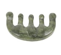 FRCOLOR Peigne De Guasha Rat Peigne De Shampooing Poil Cuir Chevelu Style Brosse Sèche-cheveux Brosse à Sanglier Corps Masque Spa Green Jade