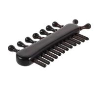 FRCOLOR Peigne De Massage Bois De Santal Pour Chevelu Outil De Coiffure Multifonctionnel Avec Disque De Massage Pour Cheveux Secs Et Épais