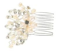 FRCOLOR peigne hair charms hair toppers bijoux de mariée en strass cheveux de mariage pour la mariée accessoires de cheveux de mariée accessoires de cheveux de perles de strass alliage