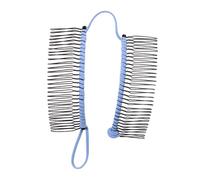 FRCOLOR Peigne latéral banane hair charms hair toppers instantané accessoires de cheveux pour femmes bandeau éponge Barrette peigne à cheveux pince à cheveux latérale fer forgé Sky-blue