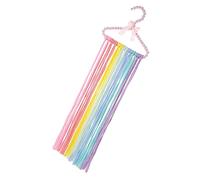FRCOLOR Périphérique de stockage en épingle à cheveux arcs de cheveux pour les filles en bas âge arc-en-ciel rose organisateur d'arc de fille organisateur d'arc de cheveux pour les filles