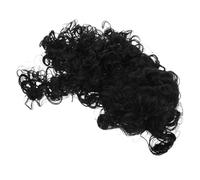 FRCOLOR Perruque Bouclée Afro Noire Pour Femmes Postiche Synthétique Résistant Chaleur Pour Cosplay Et Soirées Masquées