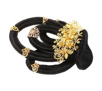 FRCOLOR Perruque Chinoise Ancienne Avec Chignon Intégré Accessoire De Coiffure Pour Femmes Pour Cosplay Performances Sur Scène Et Mariages