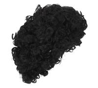 FRCOLOR Perruque Courte Bou Pour Femmes Noires Perruque Afro Naturelle Soirée Postiche Synthétique Léger