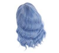 FRCOLOR Perruque Courte Ondulée Synthétique Pour Femmes Coiffure à Mi-chemin Idéale Pour Soirées Les Mariages Les Anniversaires Cosplay