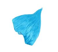 FRCOLOR Perruque Flamme Couleur Bleu Cosplay Carnaval Déguisement Festival Halloween Troll Confortable K Silk