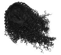 FRCOLOR Perruque Lace Front Synthétique Cheveux Frisés Ondulés Profonds Style Africain pour Femme Look Chic et Naturel