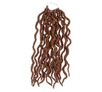 FRCOLOR Perruque Tressée Au Crochet Locs Pour Femmes Extensions De Cheveux Bouclés Locs