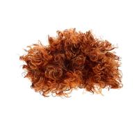 FRCOLOR Perruques Courtes Bouclées Afro Pour Femmes Perruque Synthétique Légère Et Confortable Coiffure Décontractée Pour Cosplay Et Occasions Diverses