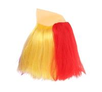 FRCOLOR Perruques Courtes Colorées Pour Cosplay Et Fêtes Perruque De Clown Sans Cheveux Accessoires De Costume Réutilisables Pour Halloween Et Spectacles