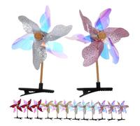 FRCOLOR Pièces épingle à cheveux moulin à vent hairpin hair clip pinces à cheveux à boucles épingles brosse sèche-cheveux paillettes de cheveux accessoires enfants pour filles Métal