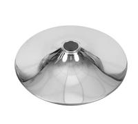 FRCOLOR Pied de Chaise de Salon de Coiffure Robuste en Acier Inoxydable Ø385 Mm, Base de Remplacement Stable pour Fauteuils de Coiffure Professionnels, Accessoire Pratique pour Salon