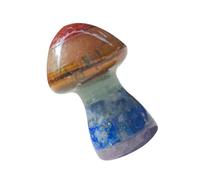 FRCOLOR Pierre De Massage Forme De Champignon Masseur Multifonctionnel Pour Visage Corps Outil De Massage Gua Sha