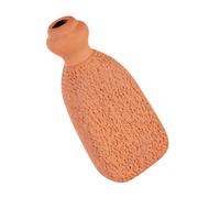 FRCOLOR Pierre pour Terre Cuite Naturelle Outil Exfoliant avec Poignée Ergonomique Masseur pour Circulation Sanguine et Élimination des Callosités Douce pour Talons Fissurés Soin Corps