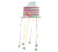 FRCOLOR Piñata Licorne Créative à Tirer Lanterne pour Fête Anniversaire Garçon Fille Jeu à Remplir avec Bonbons et Surprises Décoration pour Carnaval et Réunions Festives